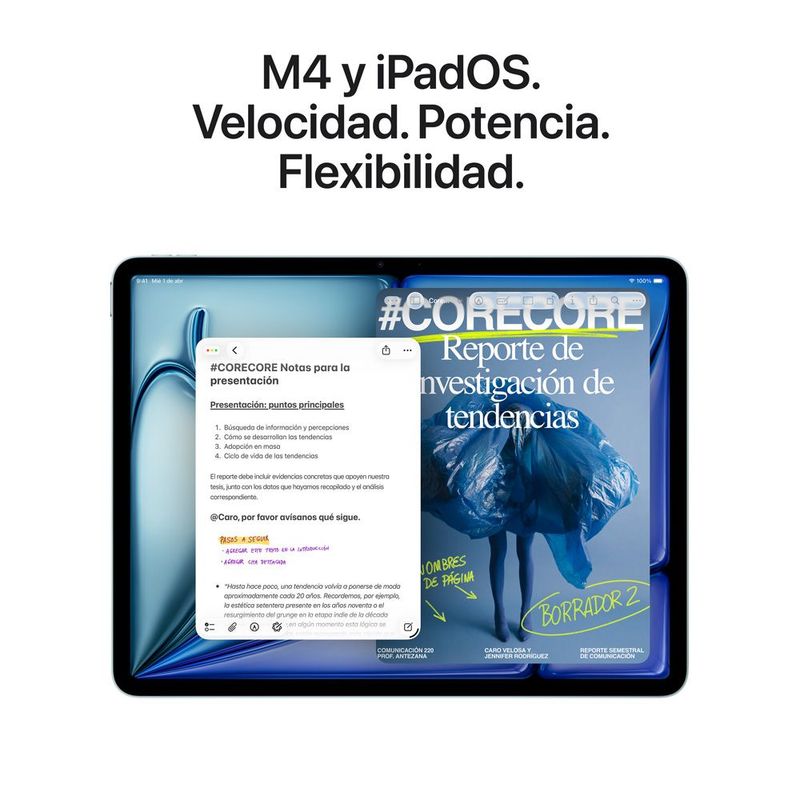 NUEVO APPLE IPAD AIR 11″ CHIP M4 WIFI 128GB - SPACE GRAY ( 2026 ) + REGALO - 4