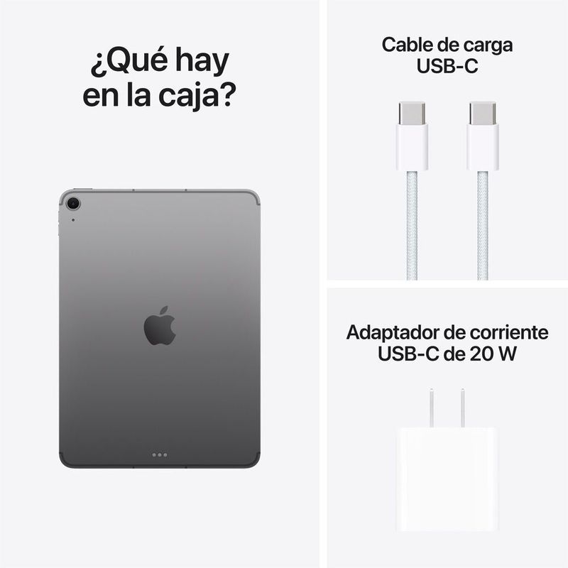 NUEVO APPLE IPAD AIR 11″ CHIP M4 WIFI 128GB - SPACE GRAY ( 2026 ) + REGALO - 7