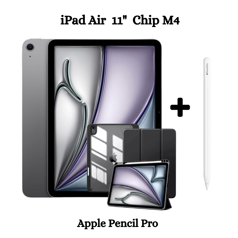NUEVO APPLE IPAD AIR 11″ CHIP M4 WIFI 128GB - SPACE GRAY ( 2026 ) + PENCIL PRO + REGALO - 1