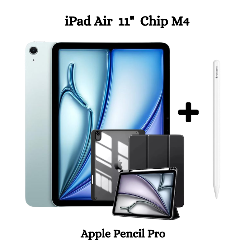 NUEVO APPLE IPAD AIR 11″ CHIP M4 WIFI 256GB - BLUE ( 2026 ) + PENCIL PRO + REGALO - 1