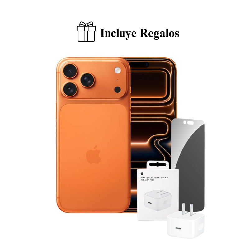 IPHONE 17 PRO MAX 512GB (ESIM) + CUBO DE 40W + REGALO - 1