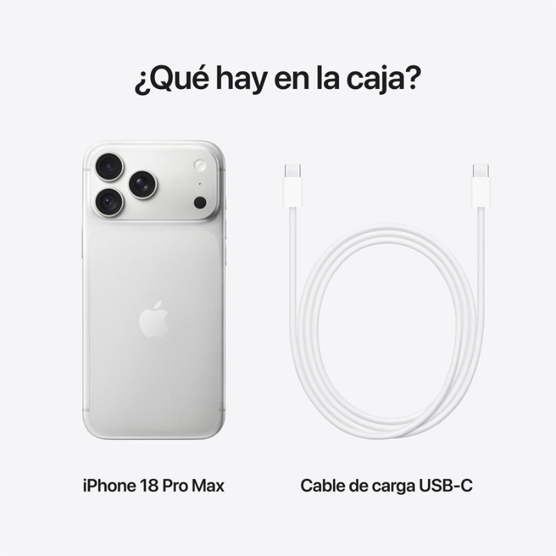 APPLE IPHONE 18 PRO MAX 256GB (ESIM) + COMBO DE REGALO - 9
