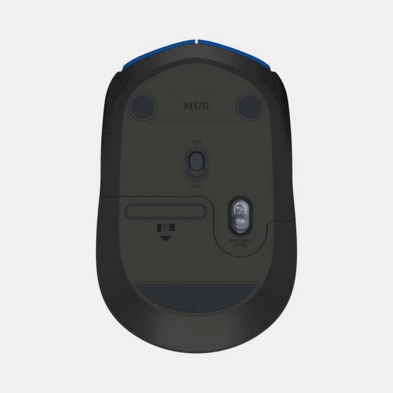 MOUSE LOGITECH M170 WIRELESS - BLUE - 4