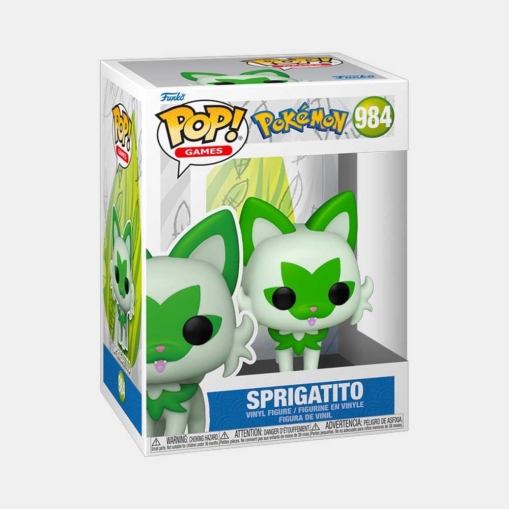 FUNKO POP! GAMES: POKÉMON - SPRIGATITO - 2