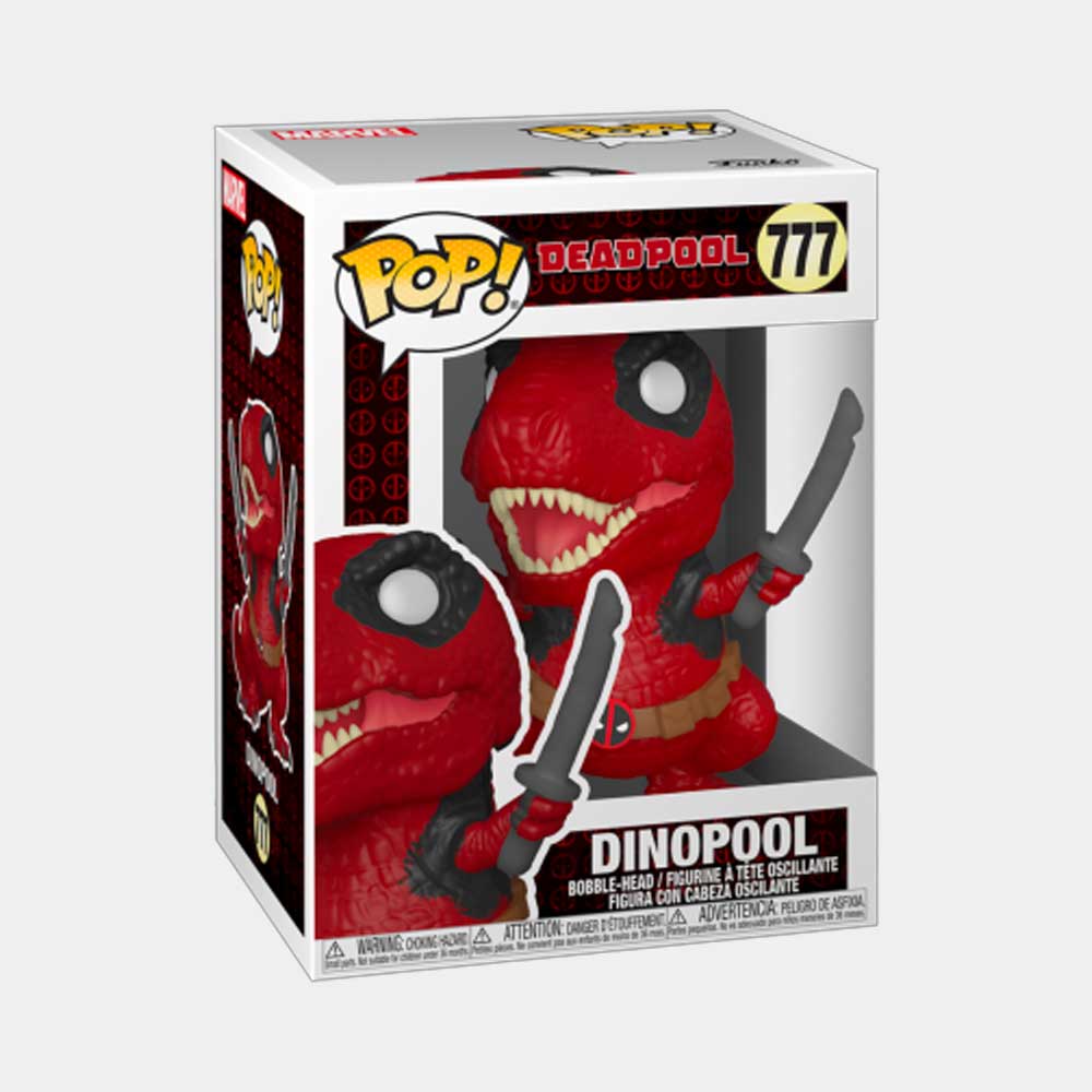 FUNKO POP! MARVEL: DEADPOOL - DINOPOOL (BOBBLE HEAD) - 2