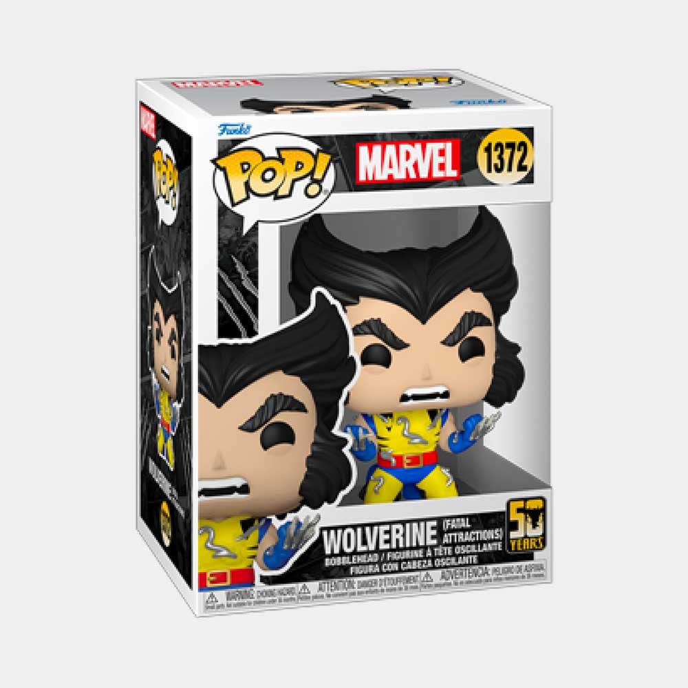 FUNKO POP! MARVEL: WOLVERINE 50 YEARS - WOLVERINE (FATAL ATTRACTIONS) | BOBBLE HEAD - 2