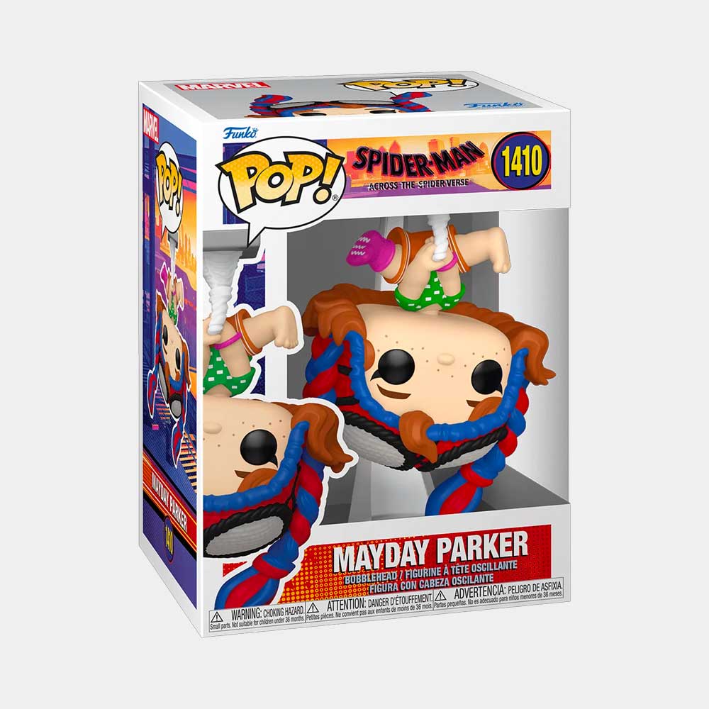 FUNKO POP! MARVEL: SPIDER-MAN ACROSS THE SPIDERVERSE - MAYDAY PARKER (BOBBLE HEAD) - 2