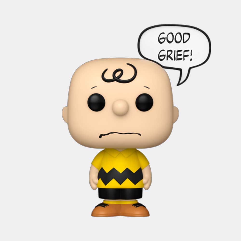 FUNKO POP! TELEVISION: PEANUTS - CHARLIE BROWN (GOOD GRIEF!) - 1