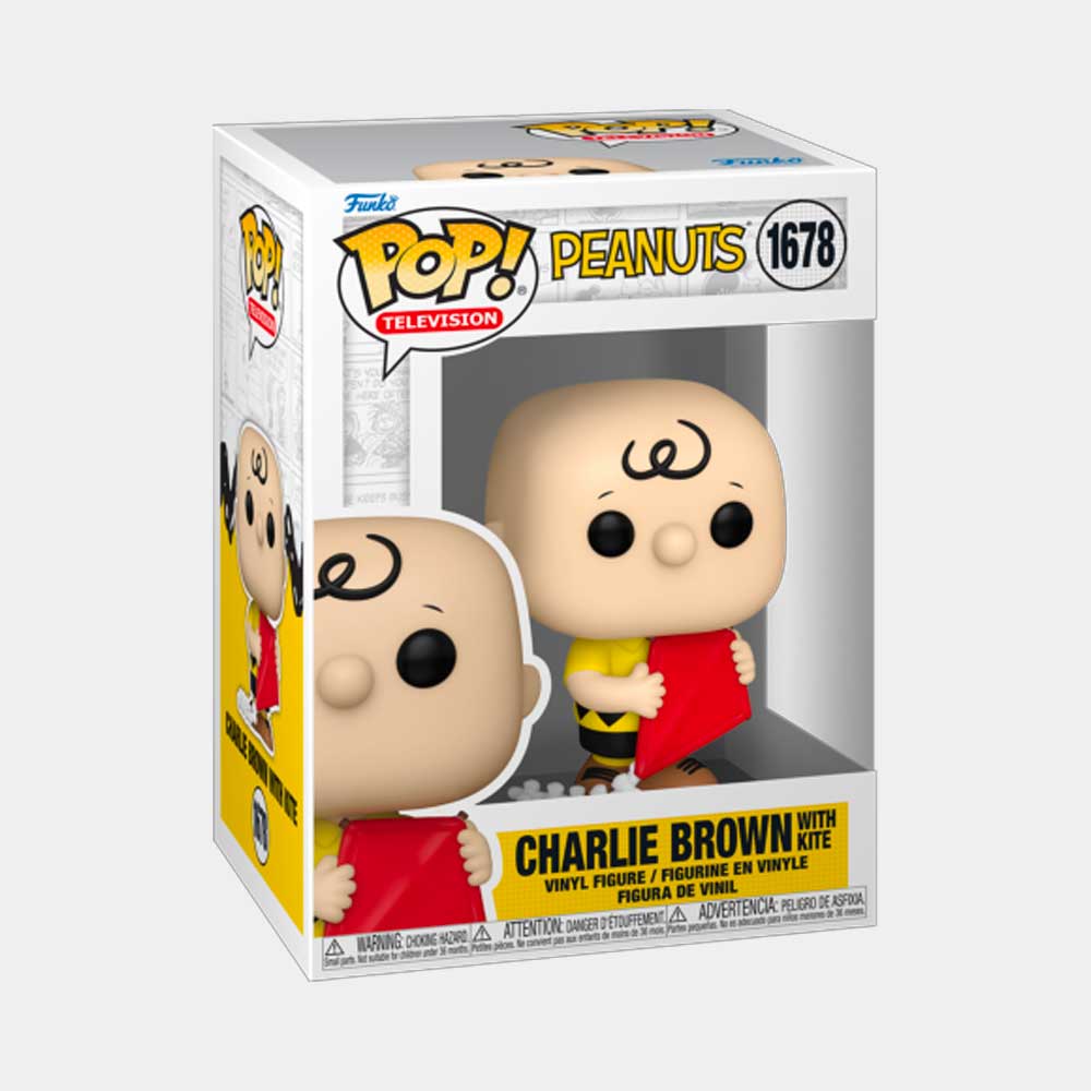 FUNKO POP! TELEVISION: PEANUTS - CHARLIE BROWN WITH KITE - 2