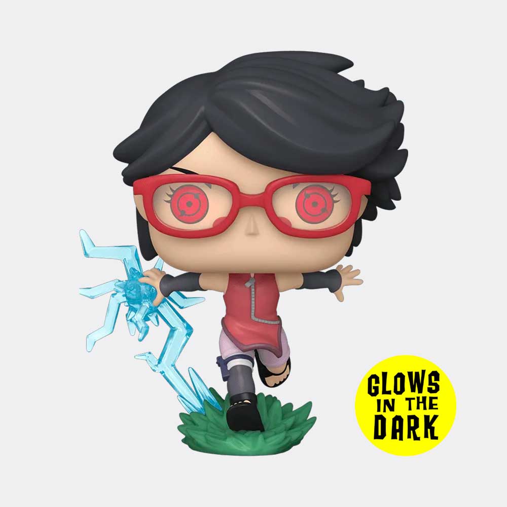 FUNKO POP! ANIMATION: BORUTO NARUTO NEXT GENERATIONS - SARADA WITH SHARINGAN | GLOW IN THE DARK - 1
