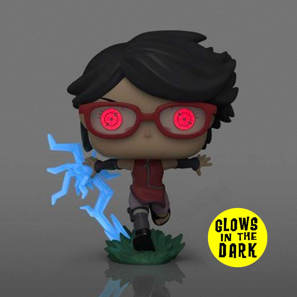 FUNKO POP! ANIMATION: BORUTO NARUTO NEXT GENERATIONS - SARADA WITH SHARINGAN | GLOW IN THE DARK - 2