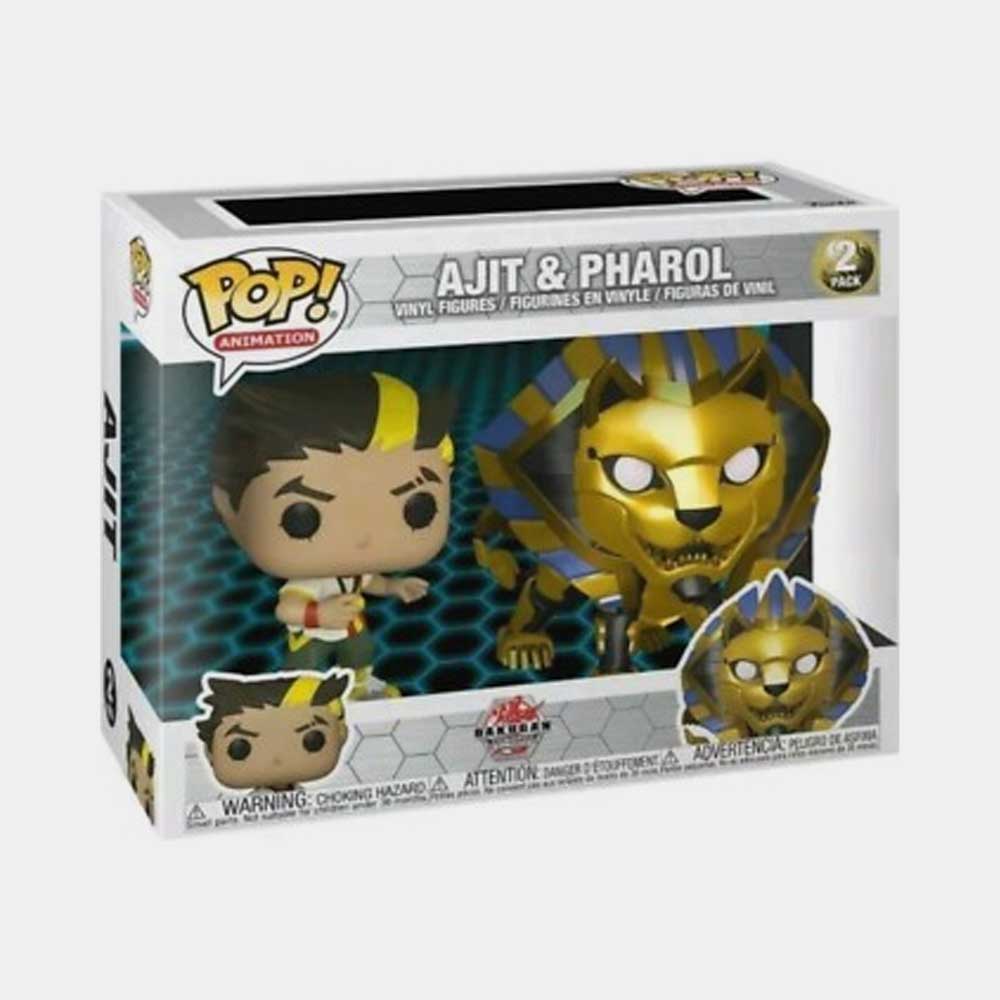 FUNKO POP! ANIMATION: BAKUGAN ARMORED ALLIANCE - AJIT Y PHAROL | 2PACK - 2