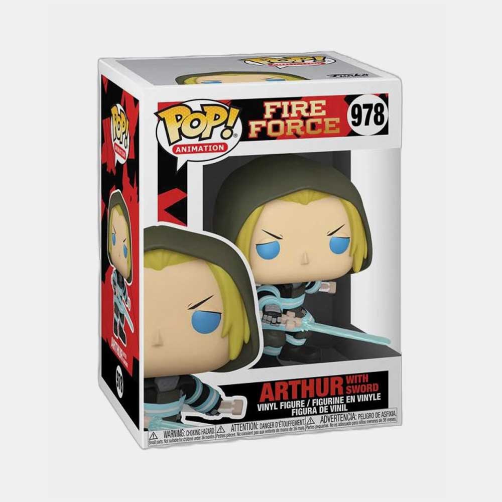 FUNKO POP! ANIMATION: FIRE FORCE - ARTHUR WITH SWORD - 2