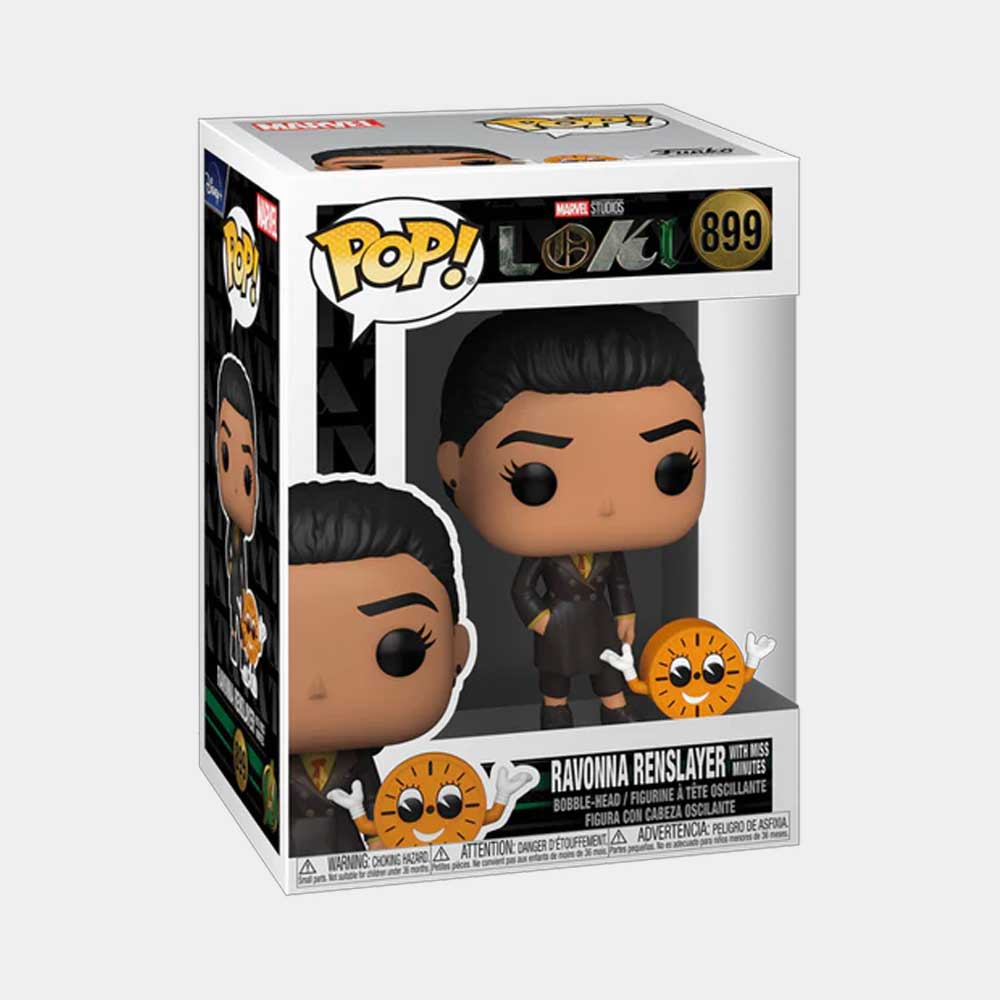 FUNKO POP! MARVEL STUDIOS: LOKI - RAVONNA RENSLAYER WITH MISS MINUTES - 2