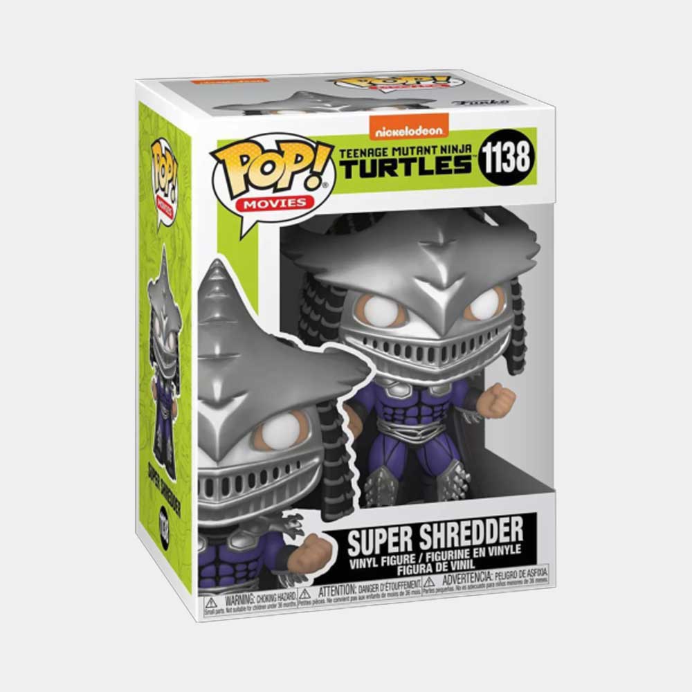 FUNKO POP! MOVIES: TEENAGE MUTANT NINJA TURTLES 2 - SUPER SHREDDER (METALIZADO) - 2