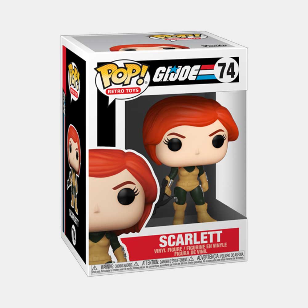 FUNKO POP! RETRO TOYS: G.I. JOE - SCARLETT - 2
