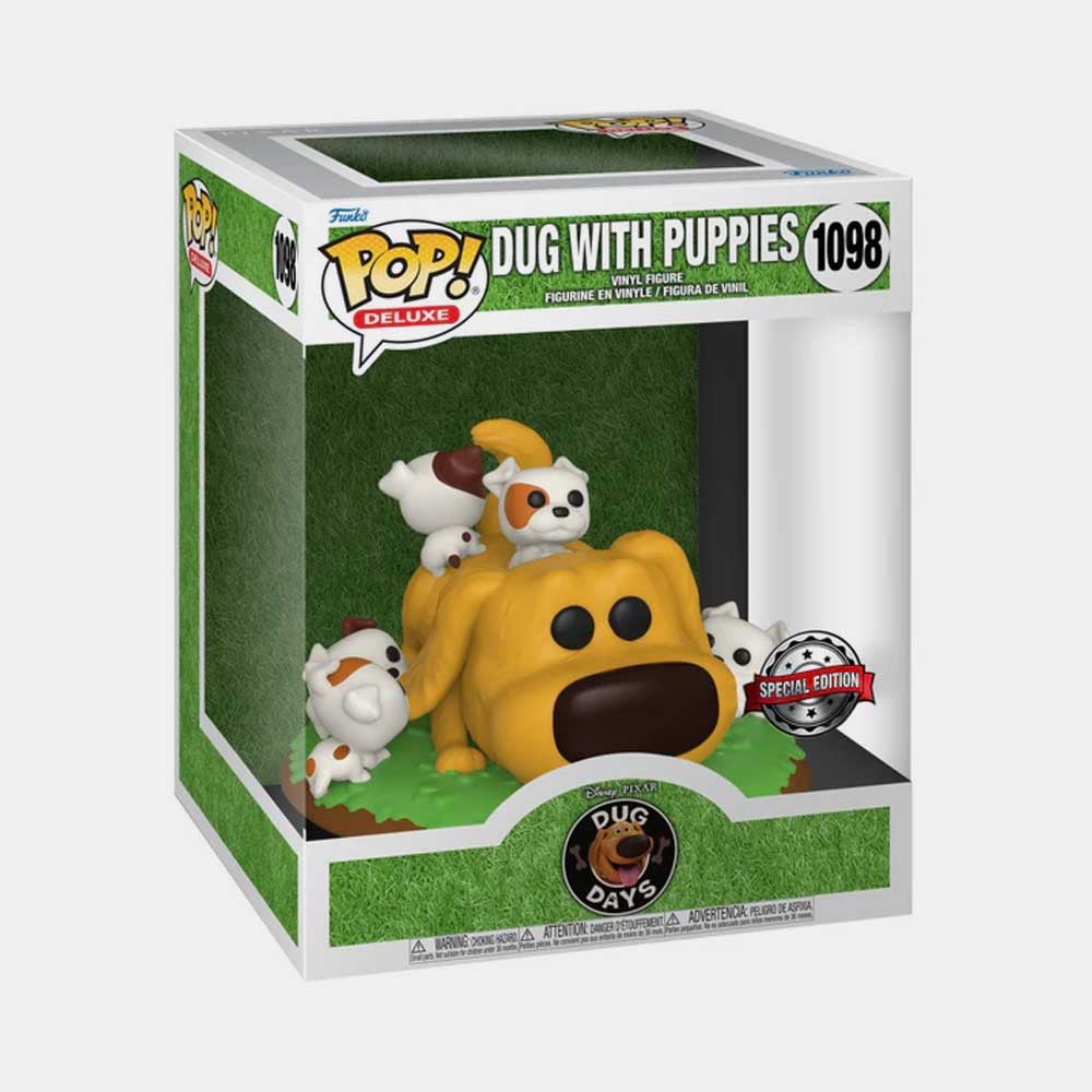 FUNKO POP! DELUXE DISNEY PIXAR: DUG DAYS - DUG IN PUPPIES (SPECIAL EDITION) - 2