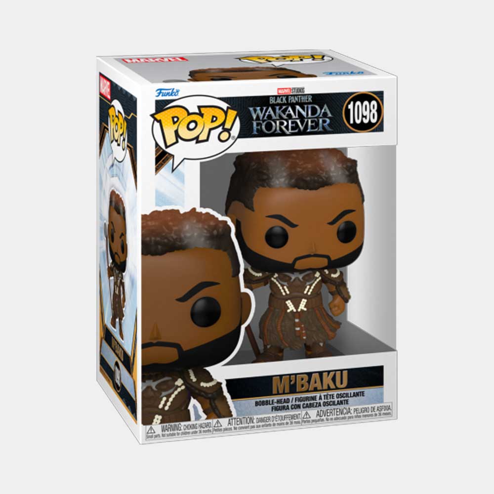 FUNKO POP! MARVEL STUDIOS: BLACK PANTHER WAKANDA FOREVER - M'BAKU - 2