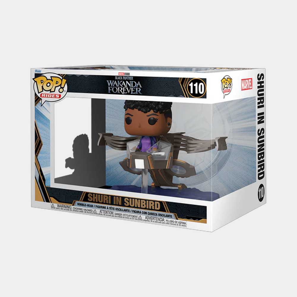 FUNKO POP! RIDES MARVEL STUDIOS: BLACK PANTHER WAKANDA FOREVER - SHURI IN SUNBIRD - 2