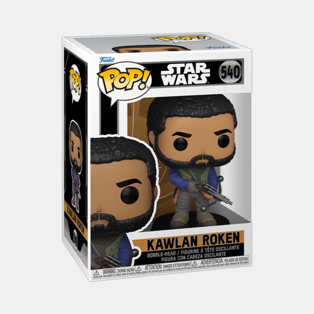 FUNKO POP! STAR WARS: OBI-WAN KENOBI - KAWLAN ROKEN (BOBBLE HEAD) - 2