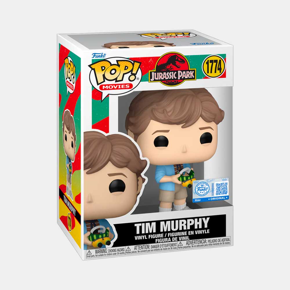 FUNKO POP! MOVIES: JURASSIC PARK - TIM MURPHY (WITH GOGGLES) | SPECIAL EDITION - 2