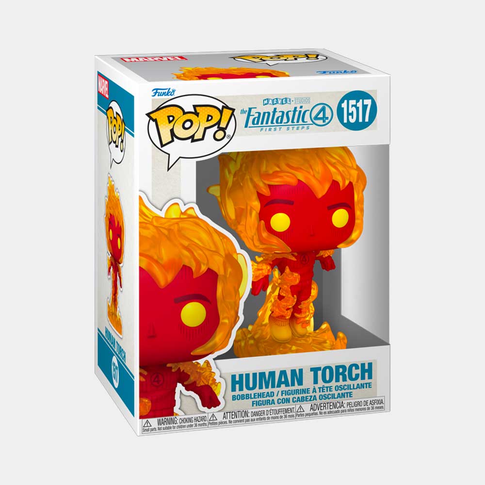 FUNKO POP! MARVEL: THE FANTASTIC FOUR FIRST STEPS - HUMAN TORCH - 2