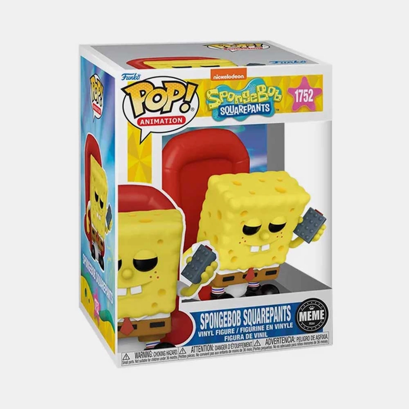 FUNKO POP! ANIMATION: SPONGEBOB SQUAREPANTS - SPONGEBOB SQUAREPANTS (WITH CONTROL) | FUNKO MEME - 2