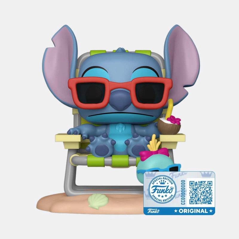 FUNKO POP! DISNEY: LILO Y STITCH - STITCH IN SUNLOUNGER | SPECIAL EDITION - 1