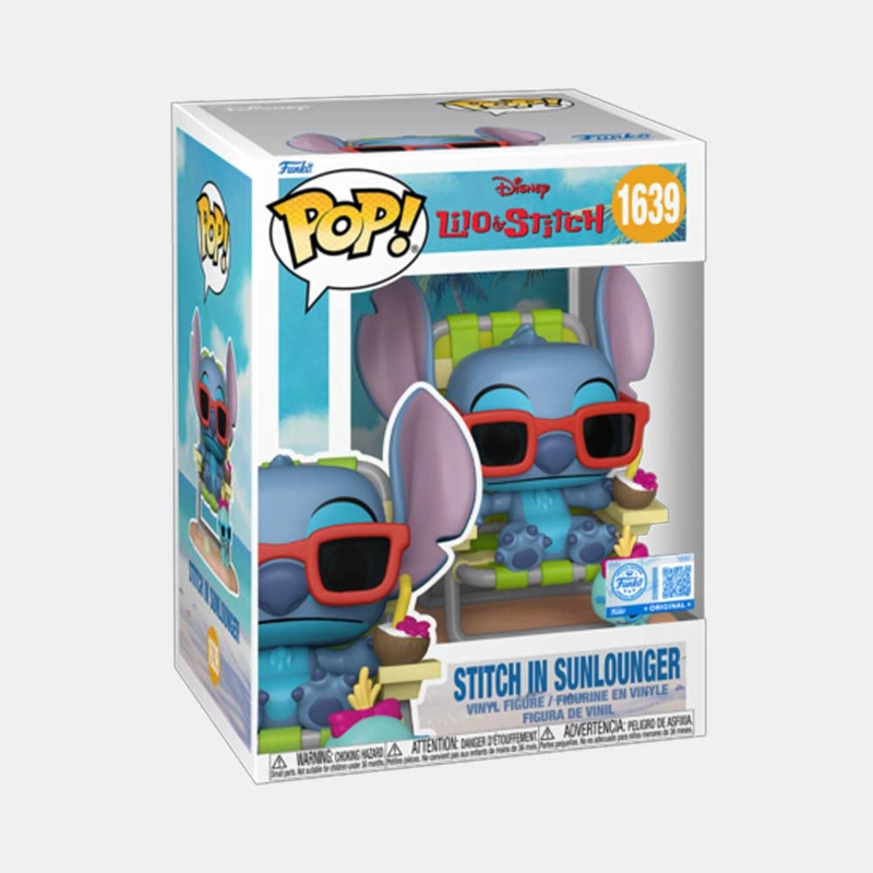 FUNKO POP! DISNEY: LILO Y STITCH - STITCH IN SUNLOUNGER | SPECIAL EDITION - 2