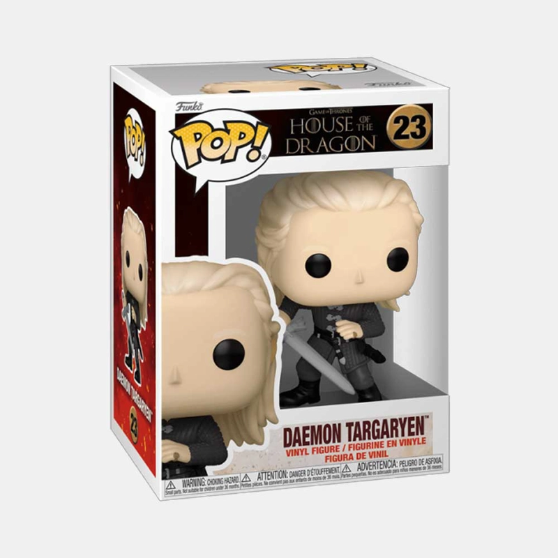 FUNKO POP! GAME OF THRONES: HOUSE OF THE DRAGON - DAEMON TARGARYEN (WITH SWORD) - 2