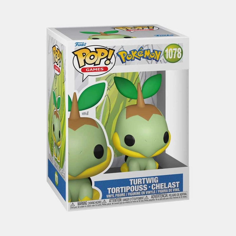 FUNKO POP! GAMES: POKÉMON - TURTWIG (TORTIPOUSS - CHELAST) - 2