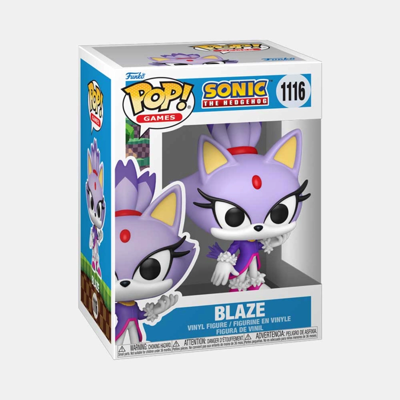 FUNKO POP! GAMES: SONIC THE HEDGEHOG - BLAZE (THE CAT) - 2