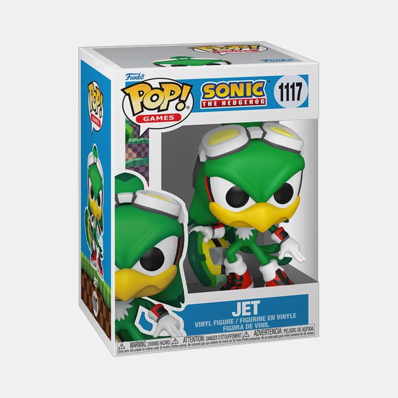 FUNKO POP! GAMES: SONIC THE HEDGEHOG - JET (THE HAWK) - 2