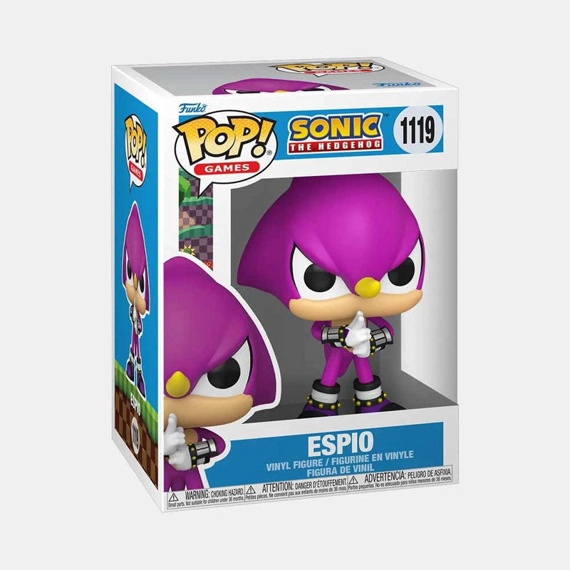 FUNKO POP! GAMES: SONIC THE HEDGEHOG - ESPIO (THE CHAMELEON) - 2