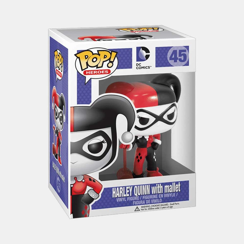 FUNKO POP! HEROES: DC COMICS - HARLEY QUINN WITH MALLET - 2