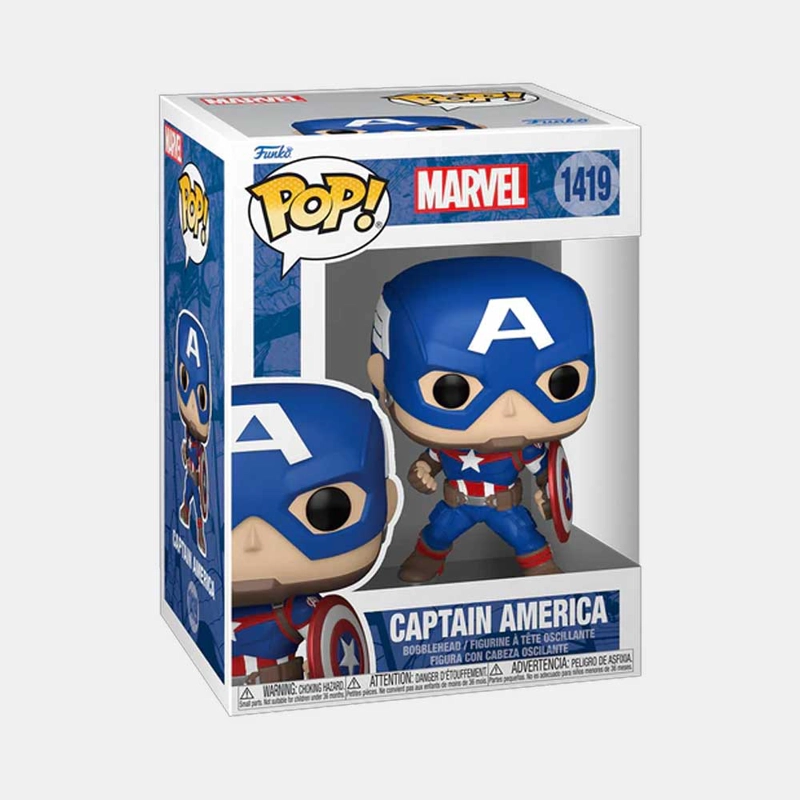FUNKO POP! MARVEL: MARVEL - CAPTAIN AMERICA (CLASSIC) - 2