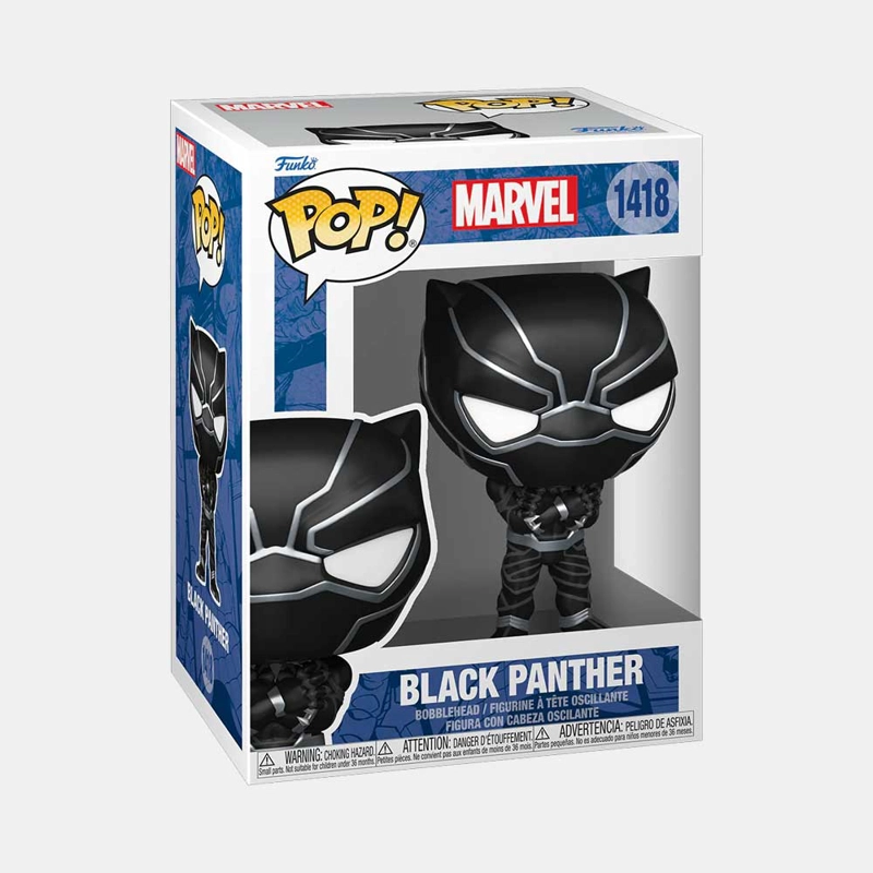 FUNKO POP! MARVEL: MARVEL - BLACK PANTHER (CLASSIC) - 2