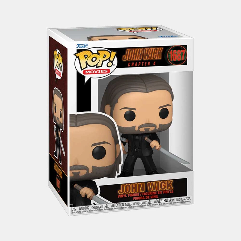 FUNKO POP! MOVIES: JOHN WICK CHAPTER 4 - JOHN WICK - 2