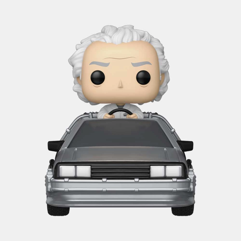 FUNKO POP! RIDES: BACK TO THE FUTURE - DOC WITH TIME MACHINE - 1