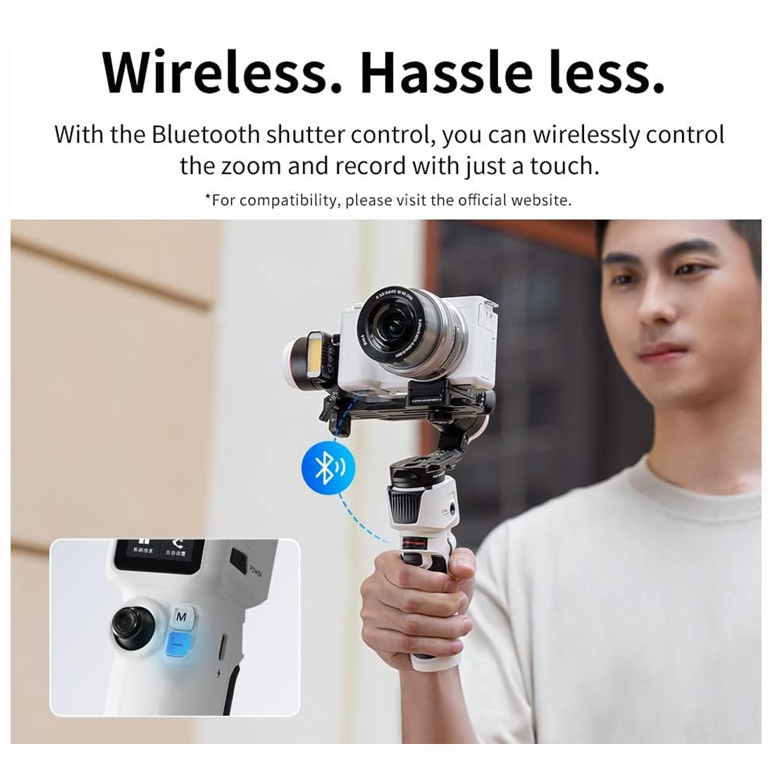 ESTABILIZADOR ZHIYUN CRANE M3S CAMARAS COMPACTAS SMARTPHONES - 4