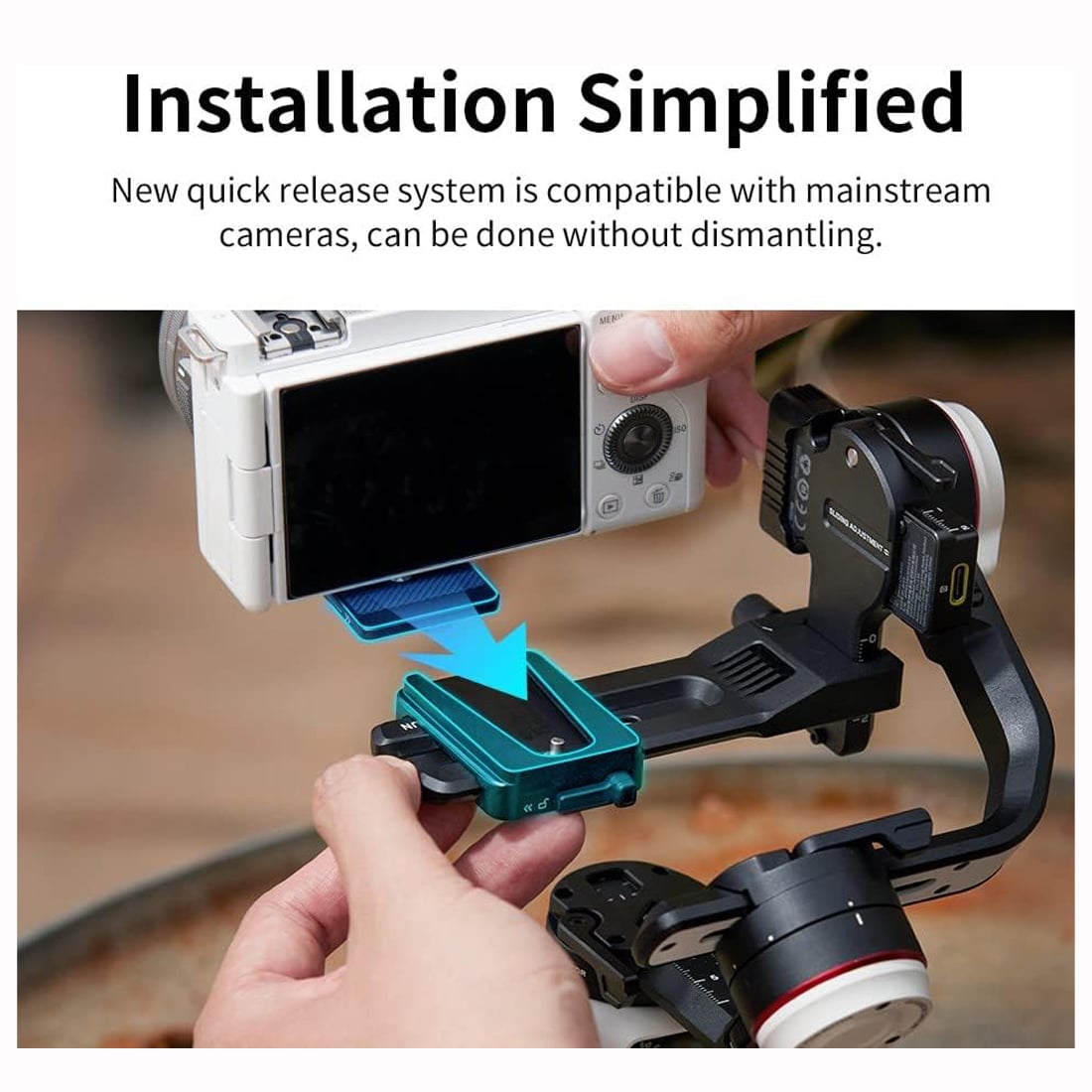 ESTABILIZADOR ZHIYUN CRANE M3S CAMARAS COMPACTAS SMARTPHONES - 5