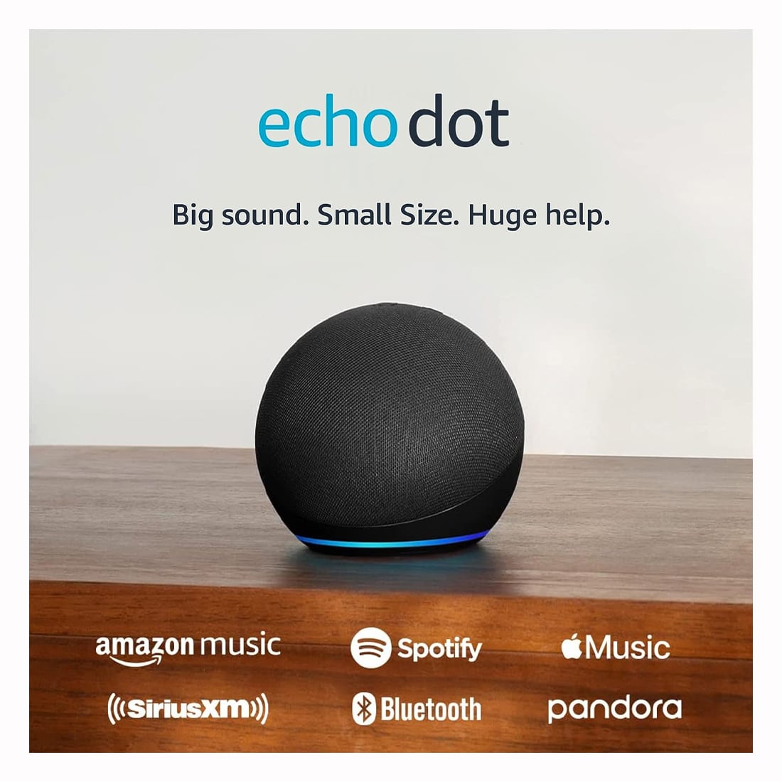 PARLANTE INTELIGENTE AMAZON ECHO DOT 5 NEGRO - 2