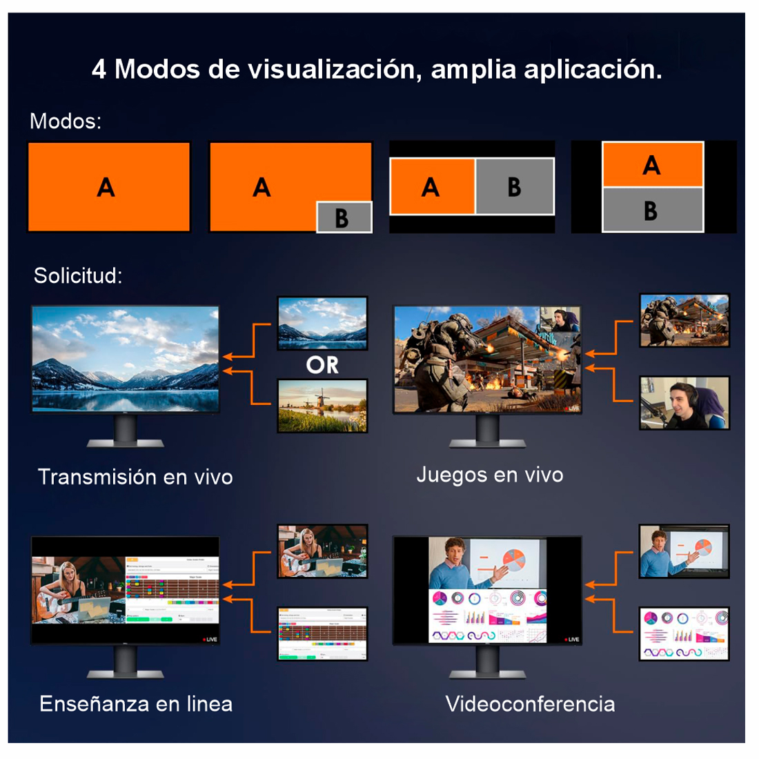 CAPTURADORA DE VIDEO HDMI DUAL 1080P USB3.0 XRGB-24BIT - 4