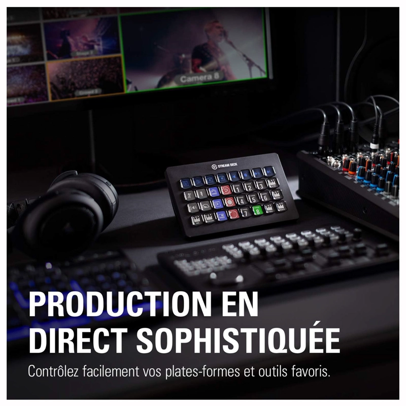 CONTROL DE ESTUDIO ELGATO STREAM DECK XL CON 32 TECLAS PERSONALIZABLES - 4