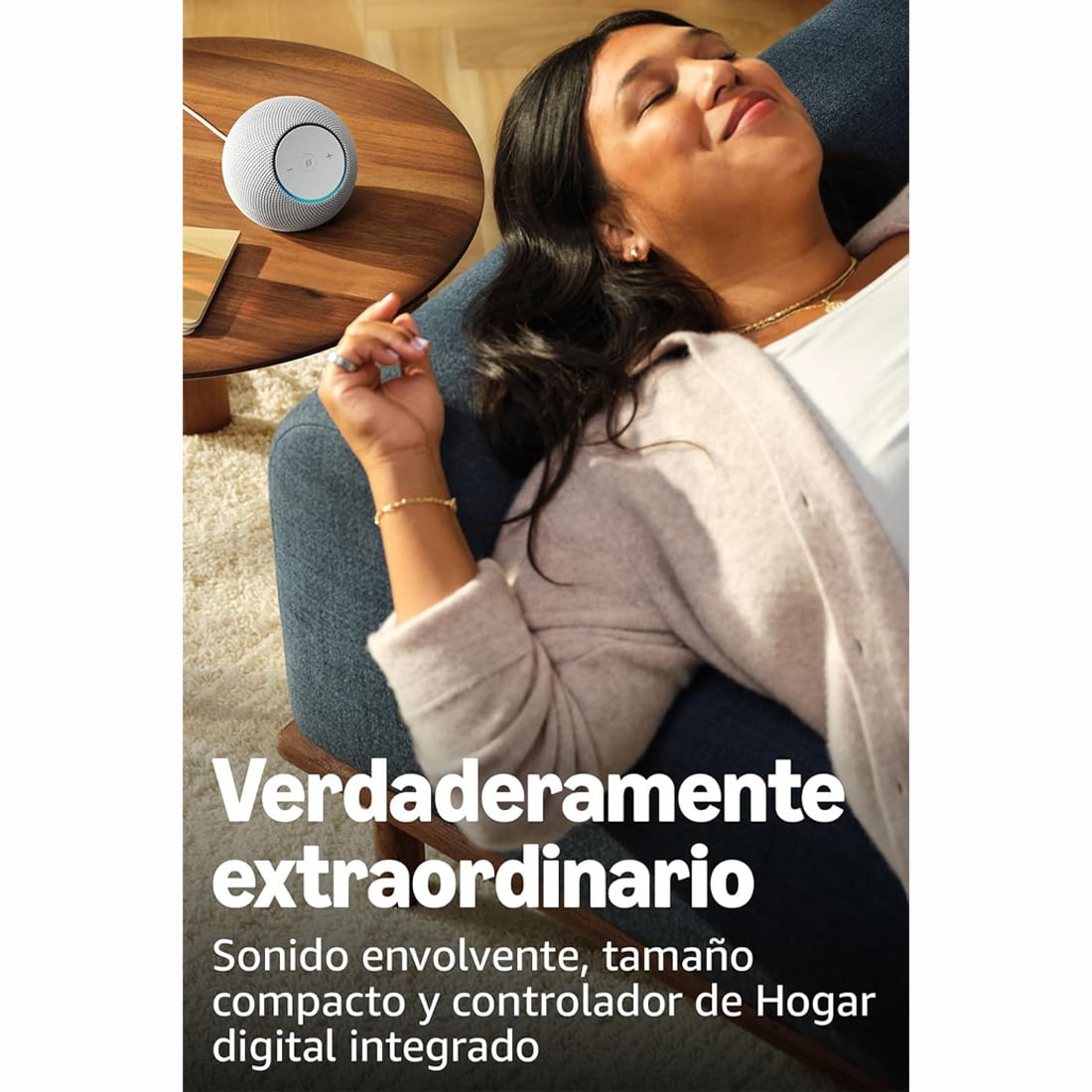 ASISTENTE AMAZON ECHO DOT MAX ALEXA CON SONIDO ENVOLVENTE - 4