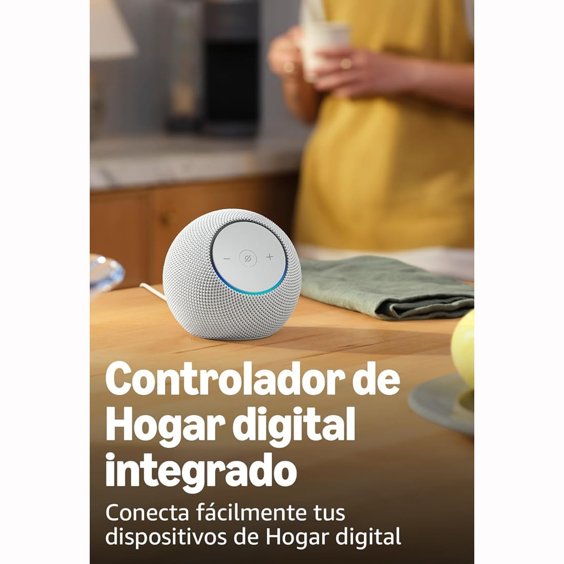 ASISTENTE AMAZON ECHO DOT MAX ALEXA CON SONIDO ENVOLVENTE - 5