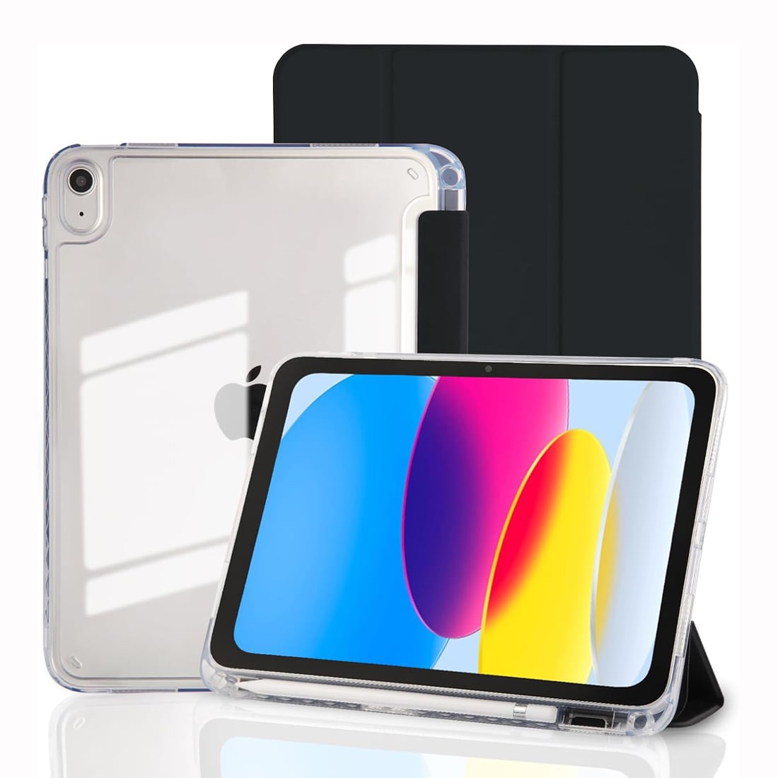 CASE SMART PARA IPAD 11VA GENERACIÓN CHIP A16 - BLACK - 1