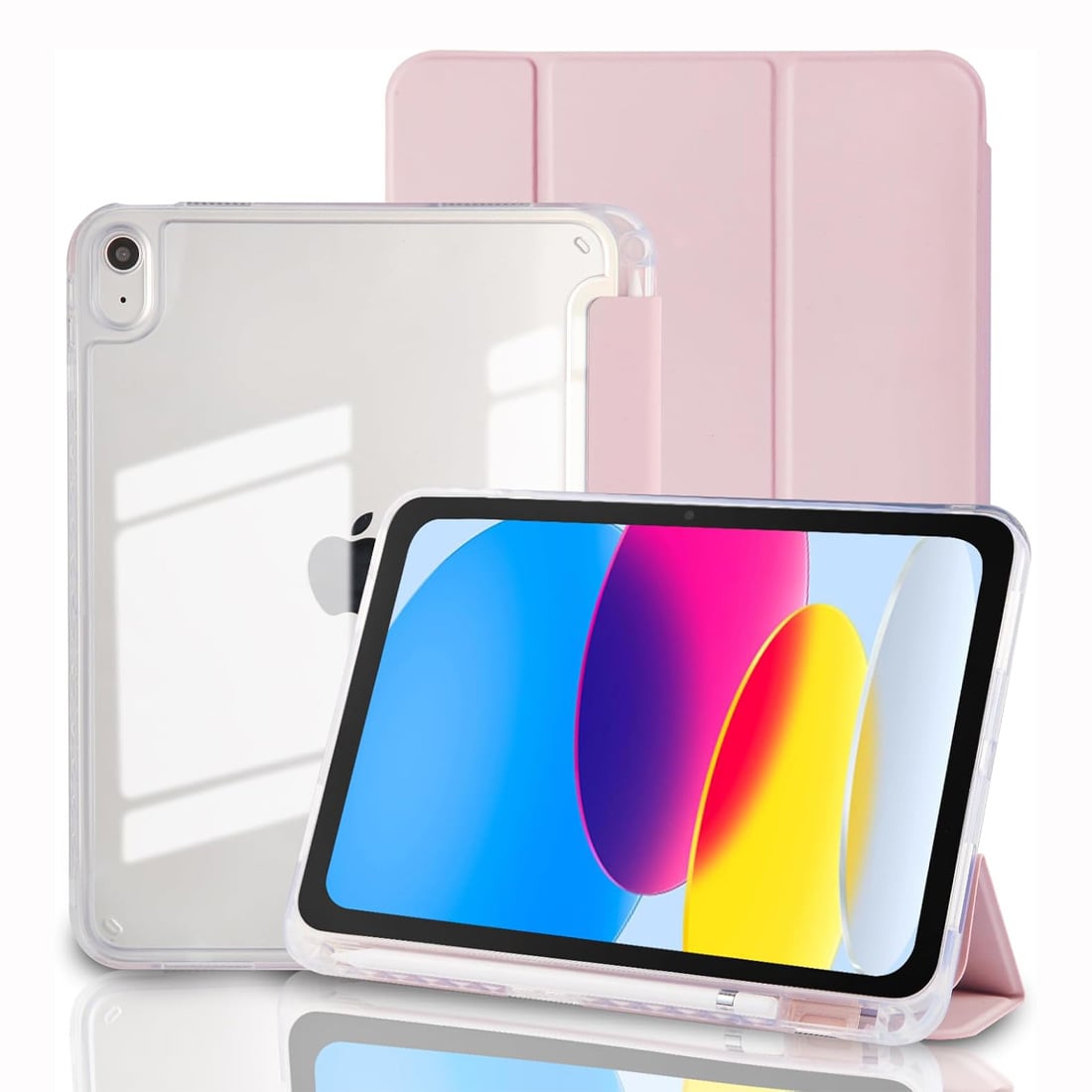 CASE SMART PARA IPAD 11VA GENERACION A16 2025 - PINK - 1