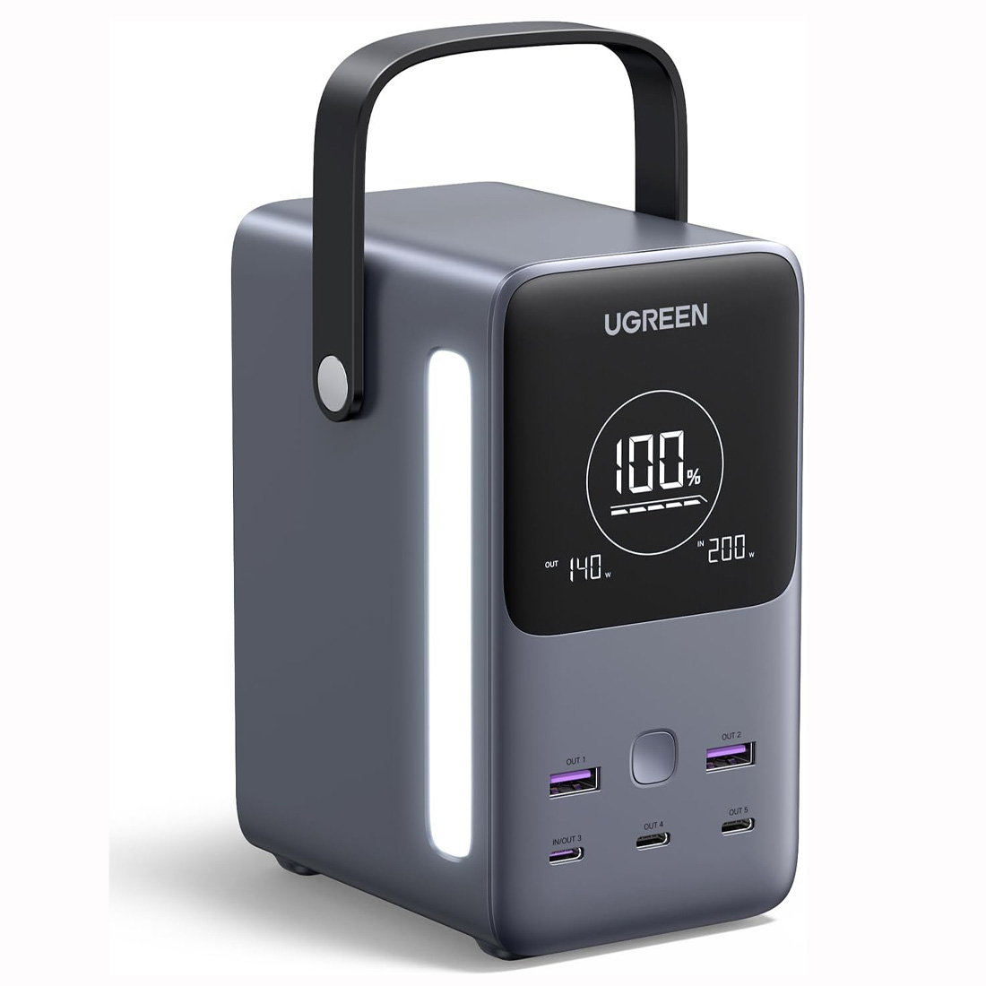 POWER BANK UGREEN NEXODE 48,000MAH FAST CHARGE 300W 5-PUERTOS - 1