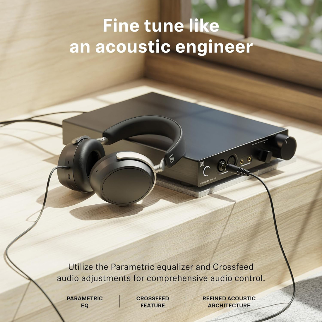 AUDÍFONOS SENNHEISER HDB 630 AUDIOPHILE CERRADOS BLUETOOTH 60HORAS - 4